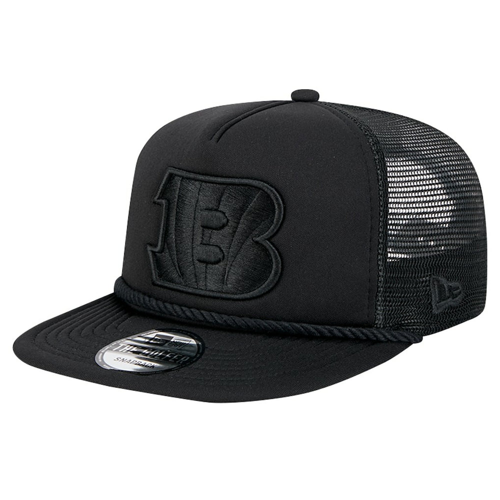 New Era Cincinnati Bengals Black Active Tone Golfer Snapback Hat | NFL