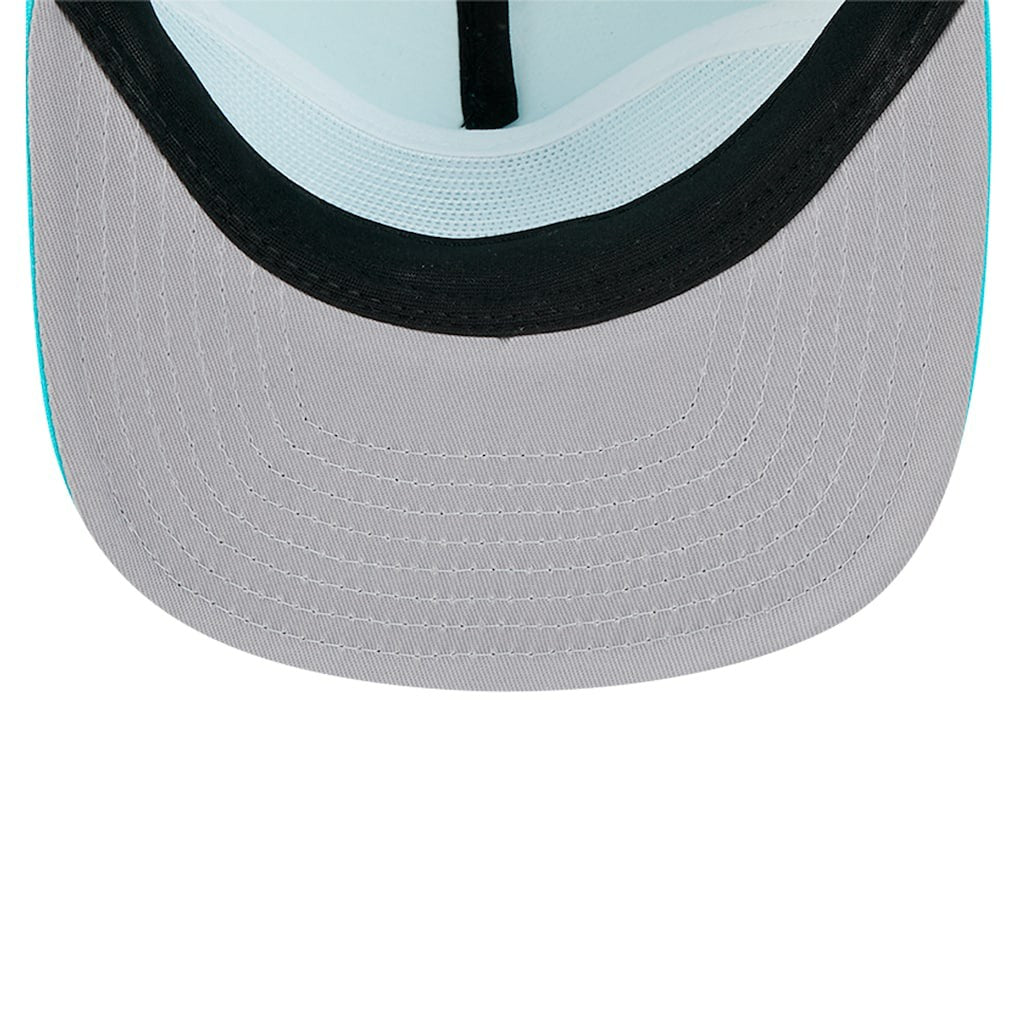 New Era Miami Dolphins Aqua Active Tone Golfer Snapback Hat | NFL
