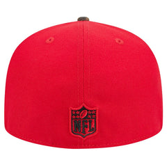 New Era Kansas City Chiefs Red Active Two-Tone Camo 59FIFTY Fitted Hat | NFL