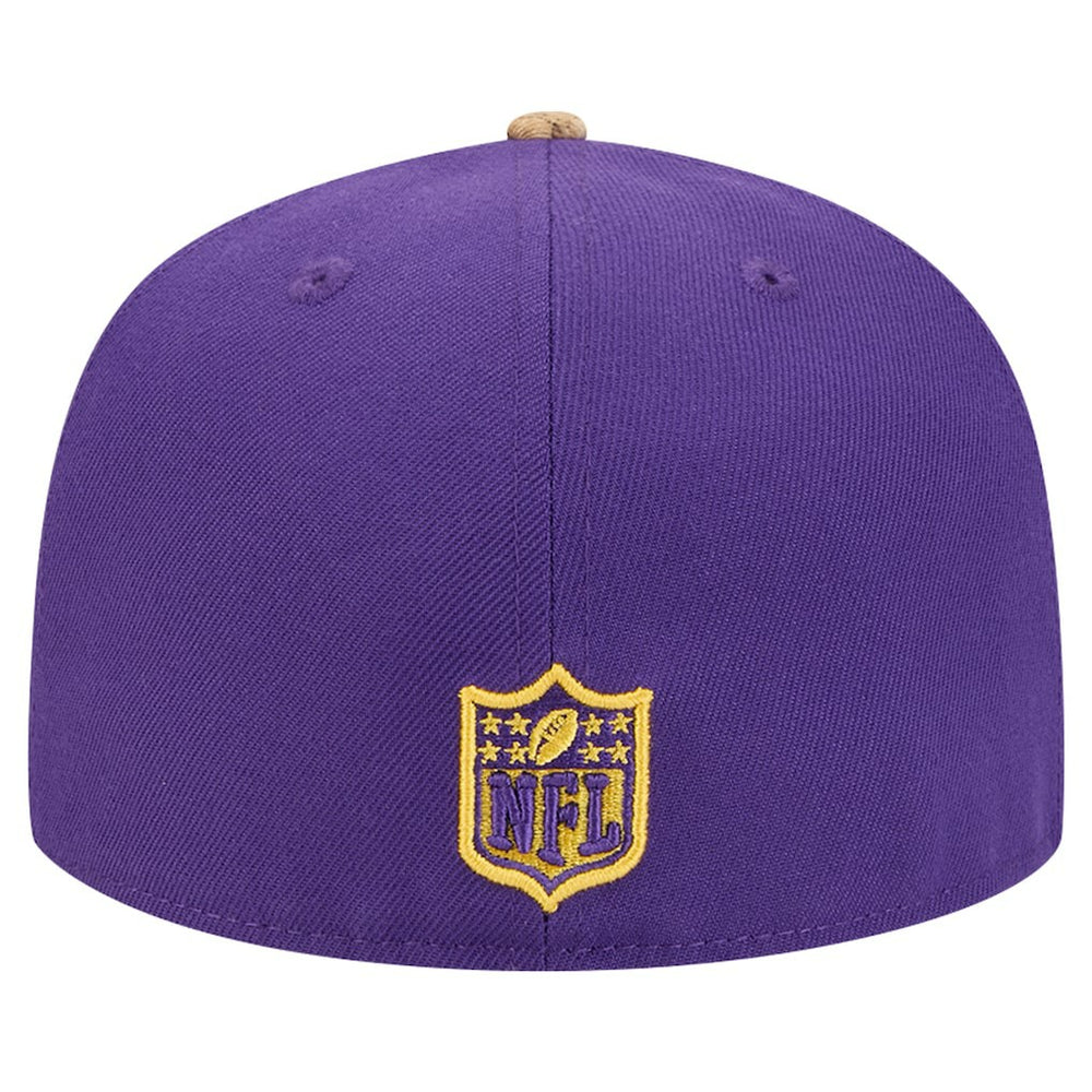 New Era Minnesota Vikings Purple Active Two-Tone Camo 59FIFTY Fitted Hat | NFL