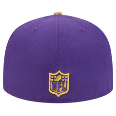 New Era Minnesota Vikings Purple Active Two-Tone Camo 59FIFTY Fitted Hat | NFL