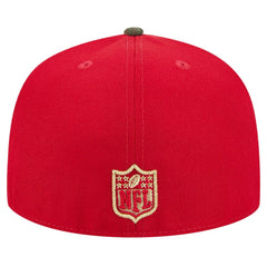 New Era San Francisco 49ers Scarlet Active Two-Tone Camo 59FIFTY Fitted Hat | NFL