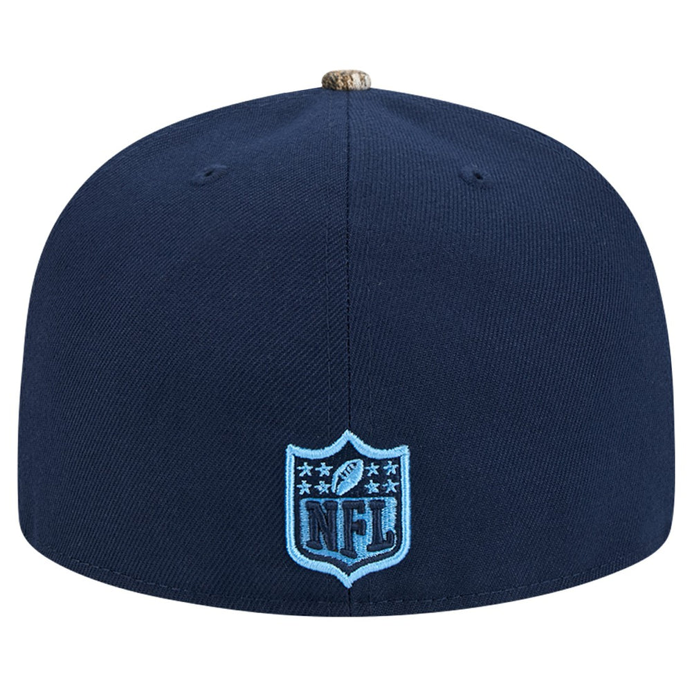 New Era Tennessee Titans Navy Active Two-Tone Camo 59FIFTY Fitted Hat | NFL