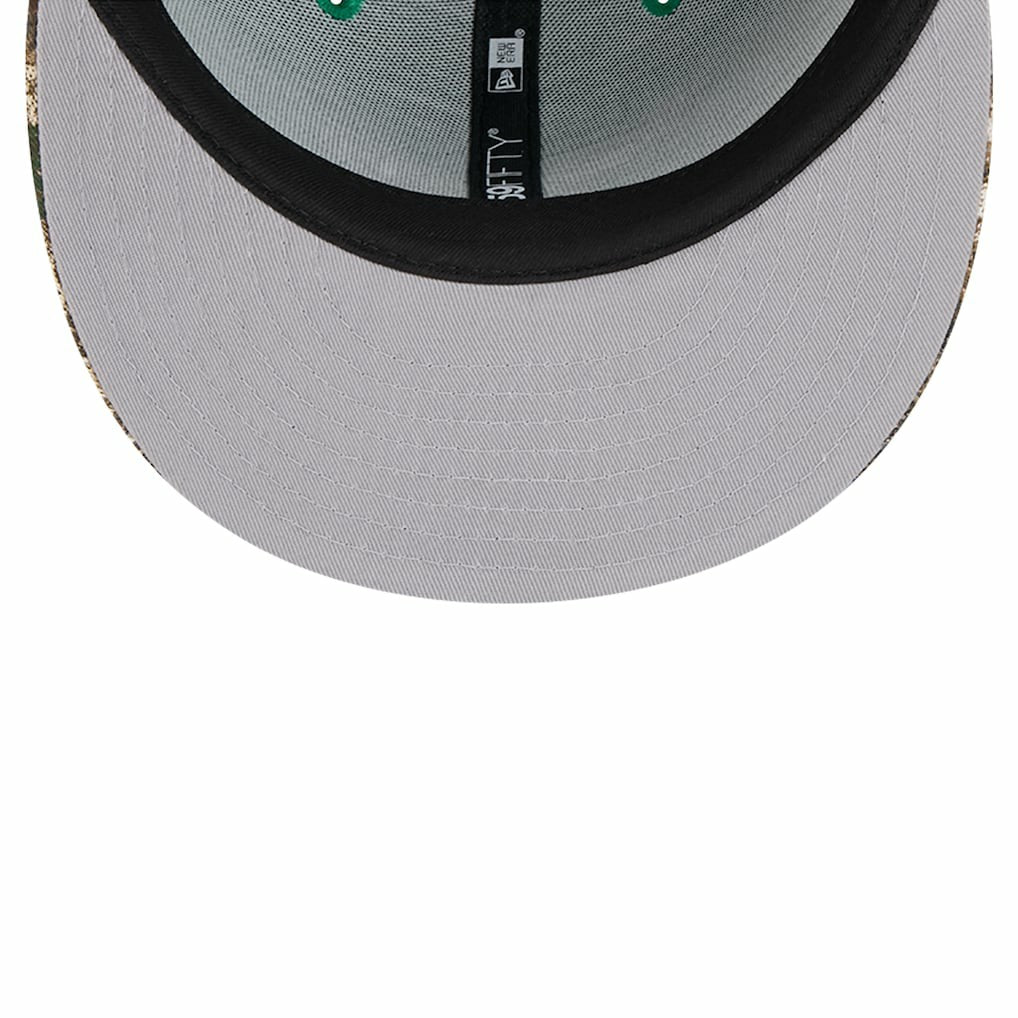 New Era Philadelphia Eagles Kelly Green Active Two-Tone Camo 59FIFTY Fitted Hat | NFL