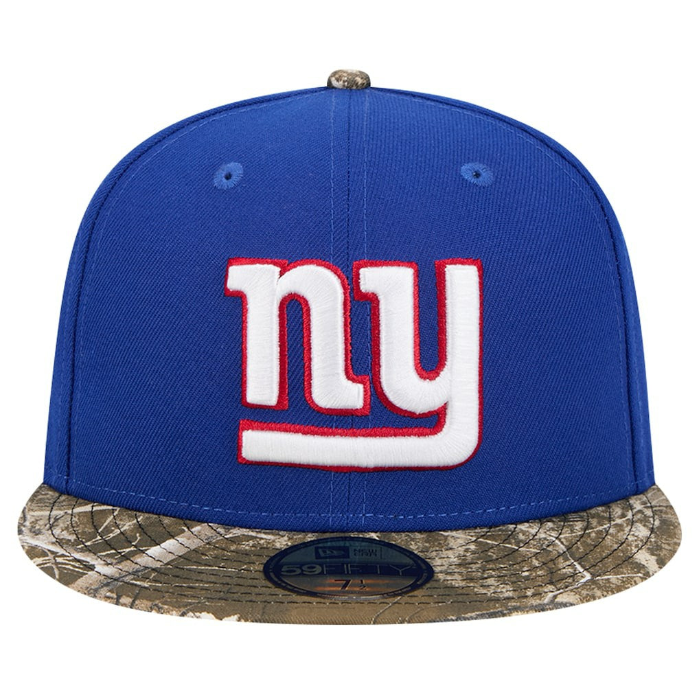 New Era New York Giants Royal Active Two-Tone Camo 59FIFTY Fitted Hat | NFL