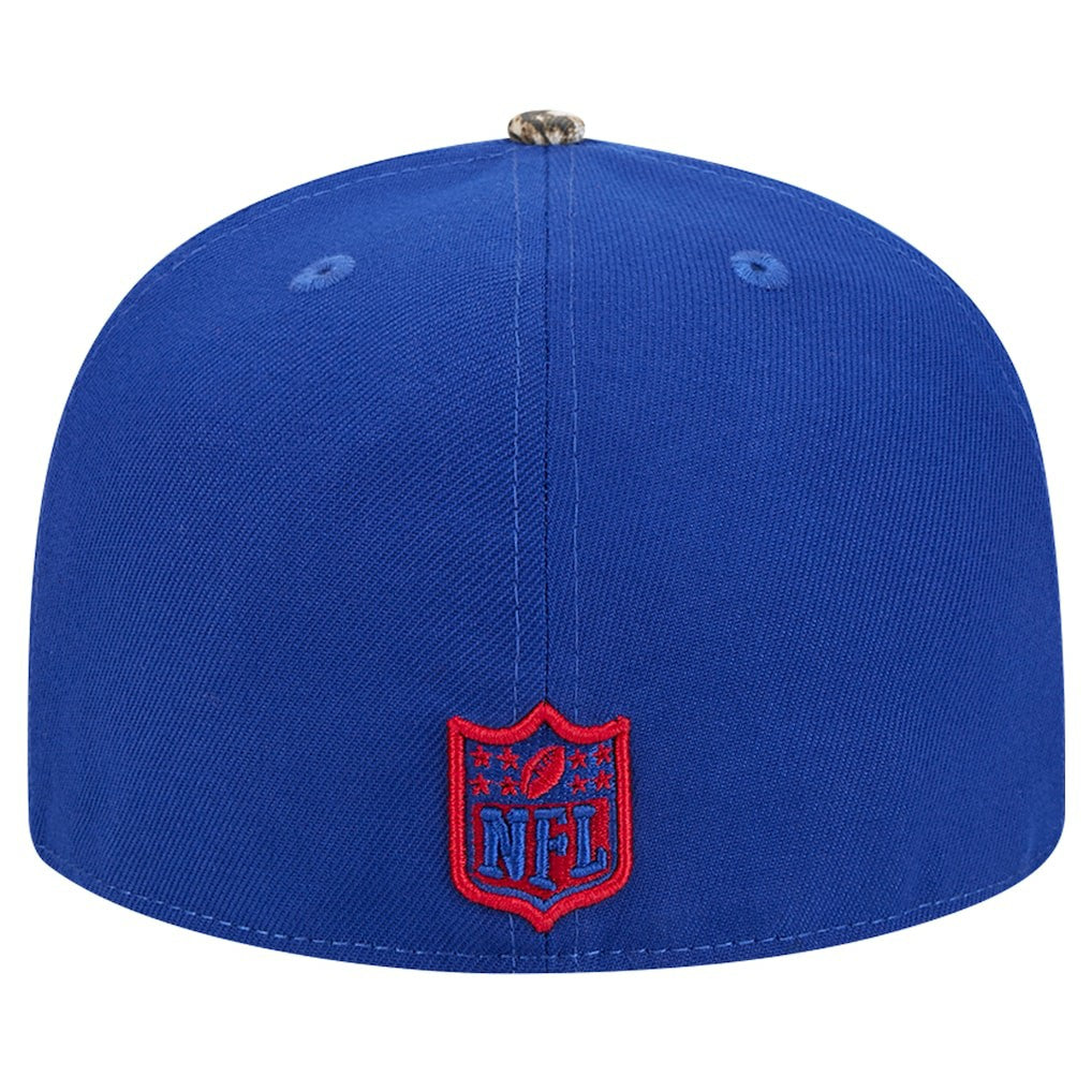 New Era New York Giants Royal Active Two-Tone Camo 59FIFTY Fitted Hat | NFL