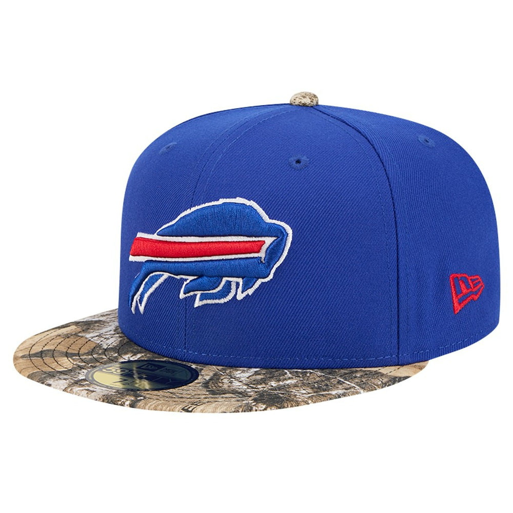 New Era Buffalo Bills Royal Active Two-Tone Camo 59FIFTY Fitted Hat | NFL