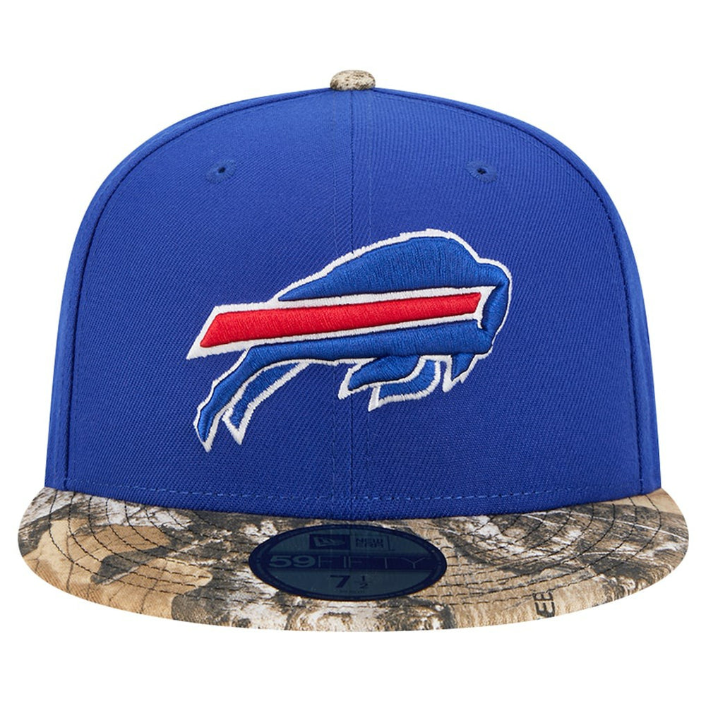 New Era Buffalo Bills Royal Active Two-Tone Camo 59FIFTY Fitted Hat | NFL