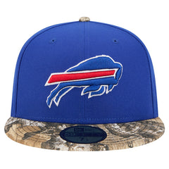 New Era Buffalo Bills Royal Active Two-Tone Camo 59FIFTY Fitted Hat | NFL