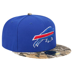 New Era Buffalo Bills Royal Active Two-Tone Camo 59FIFTY Fitted Hat | NFL