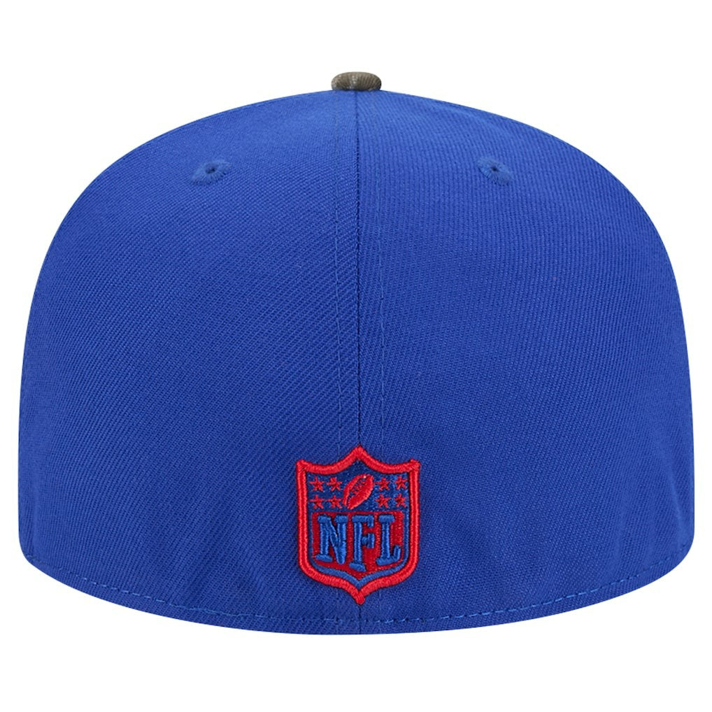 New Era Buffalo Bills Royal Active Two-Tone Camo 59FIFTY Fitted Hat | NFL