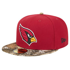 New Era Arizona Cardinals Cardinal Active Two-Tone Camo 59FIFTY Fitted Hat | NFL