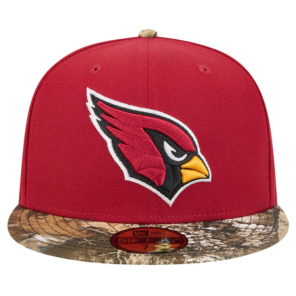New Era Arizona Cardinals Cardinal Active Two-Tone Camo 59FIFTY Fitted Hat | NFL