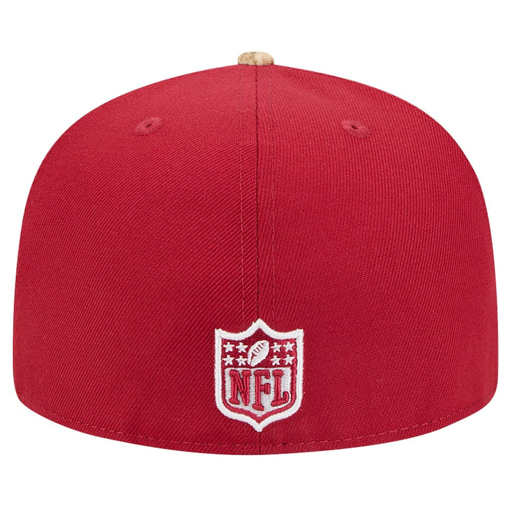 New Era Arizona Cardinals Cardinal Active Two-Tone Camo 59FIFTY Fitted Hat | NFL