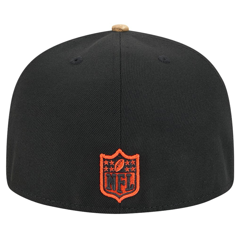 New Era Cincinnati Bengals Black Active Two-Tone Camo 59FIFTY Fitted Hat | NFL