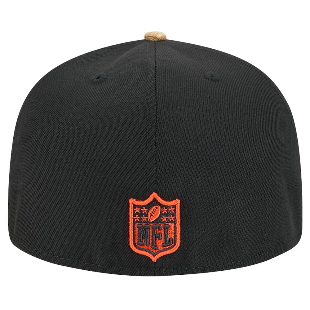 New Era Cincinnati Bengals Black Active Two-Tone Camo 59FIFTY Fitted Hat | NFL