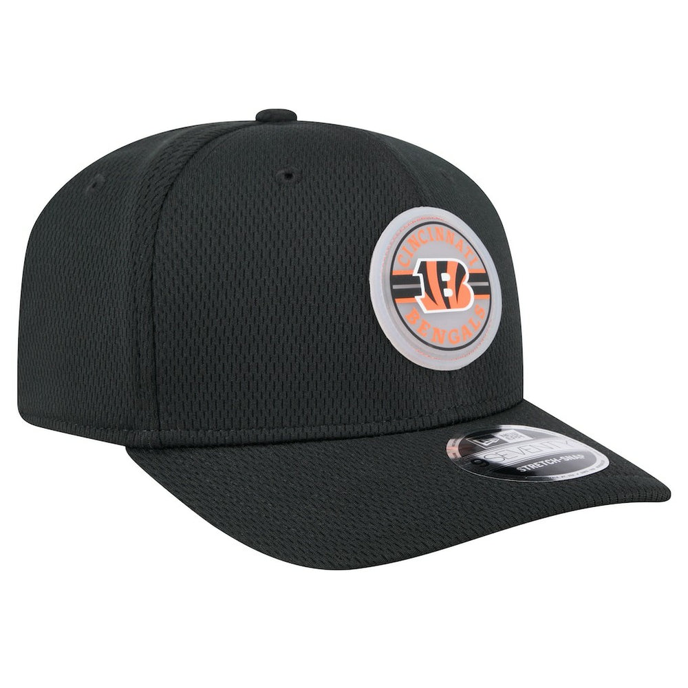 Cincinnati Bengals New Era Adventure Patched 9SEVENTY Stretch-Snap Adjustable Hat Black | NFL