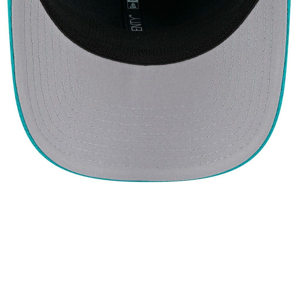 Miami Dolphins New Era Adventure Patched 9SEVENTY Stretch-Snap Adjustable Hat Aqua | NFL