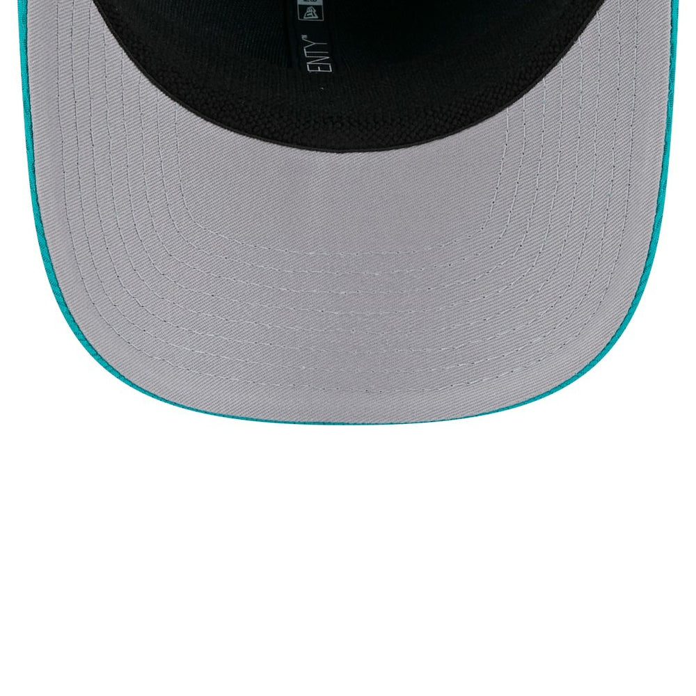 Miami Dolphins New Era Adventure Patched 9SEVENTY Stretch-Snap Adjustable Hat Aqua | NFL