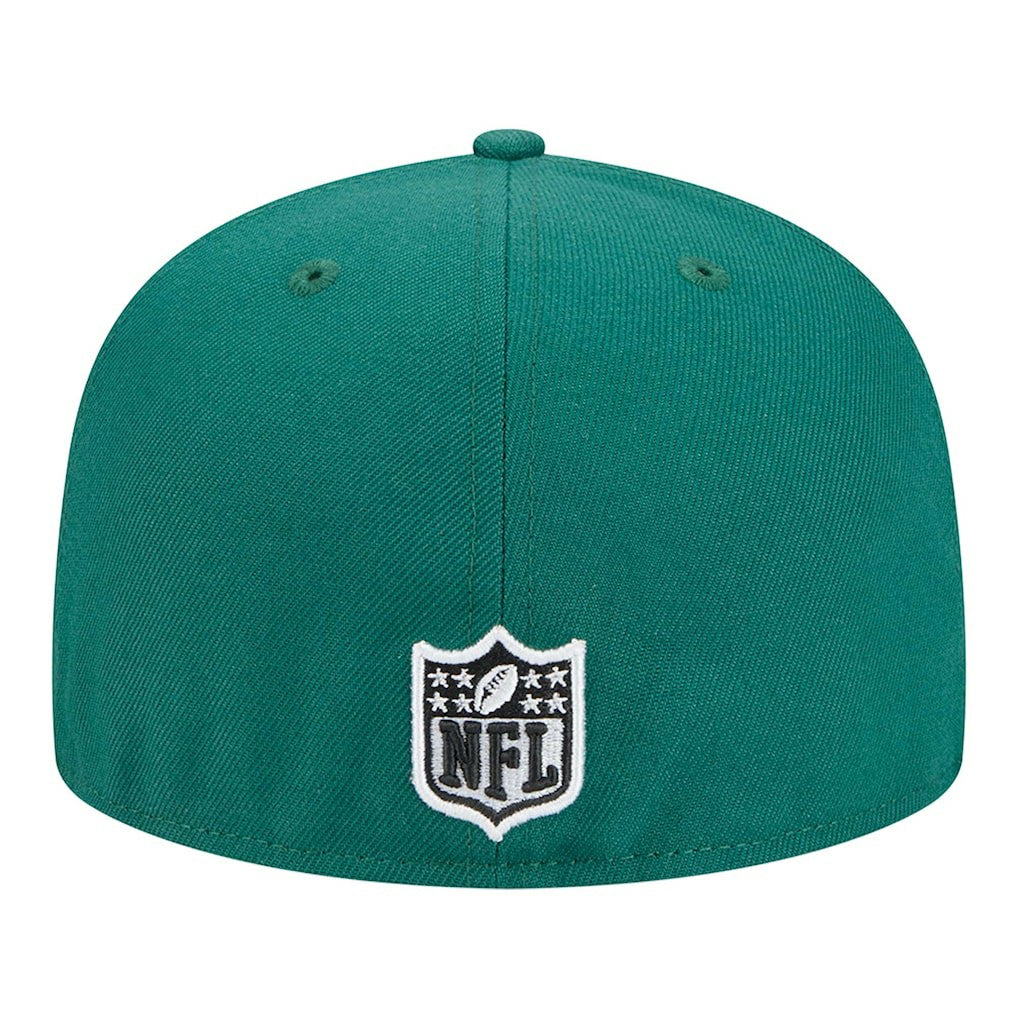 New York Jets New Era Script Sided 59FIFTY Fitted Hat Green | NFL
