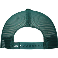 New Era New York Jets Distressed 9FIFTY A-Frame Snapback Hat White/Green | NFL