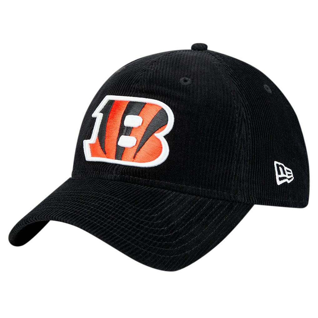 Cincinnati Bengals New Era Corded 9TWENTY Adjustable Hat Black | NFL