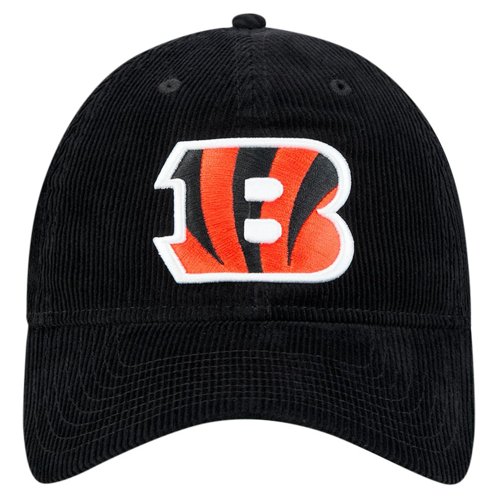 Cincinnati Bengals New Era Corded 9TWENTY Adjustable Hat Black | NFL