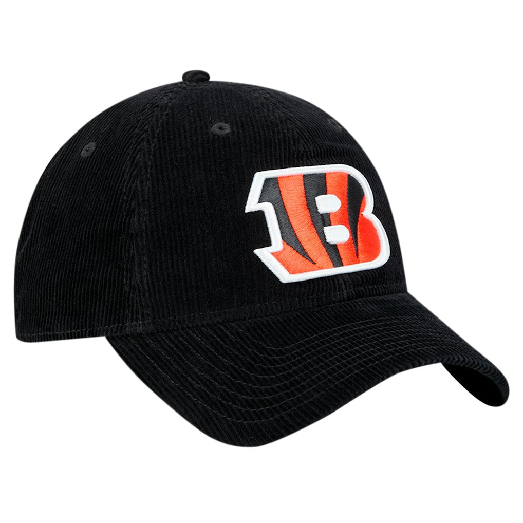 Cincinnati Bengals New Era Corded 9TWENTY Adjustable Hat Black | NFL