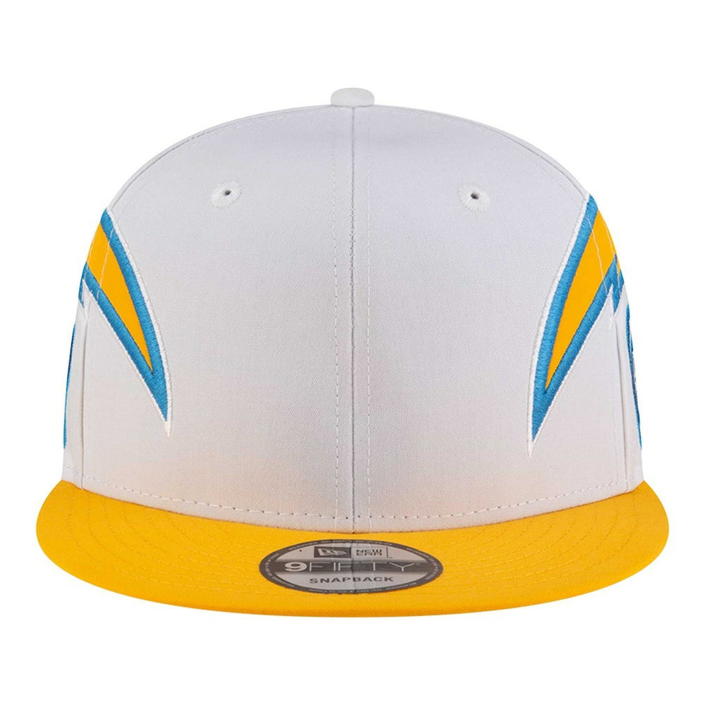 Los Angeles Chargers New Era Helmet 9FIFTY Snapback Hat White | NFL