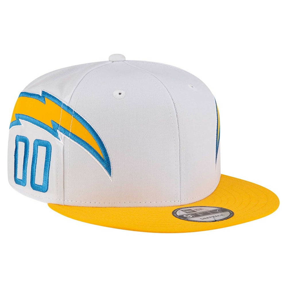 Los Angeles Chargers New Era Helmet 9FIFTY Snapback Hat White | NFL