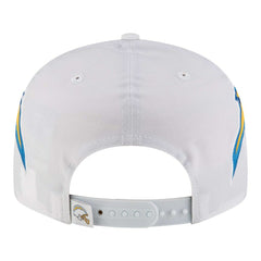 Los Angeles Chargers New Era Helmet 9FIFTY Snapback Hat White | NFL