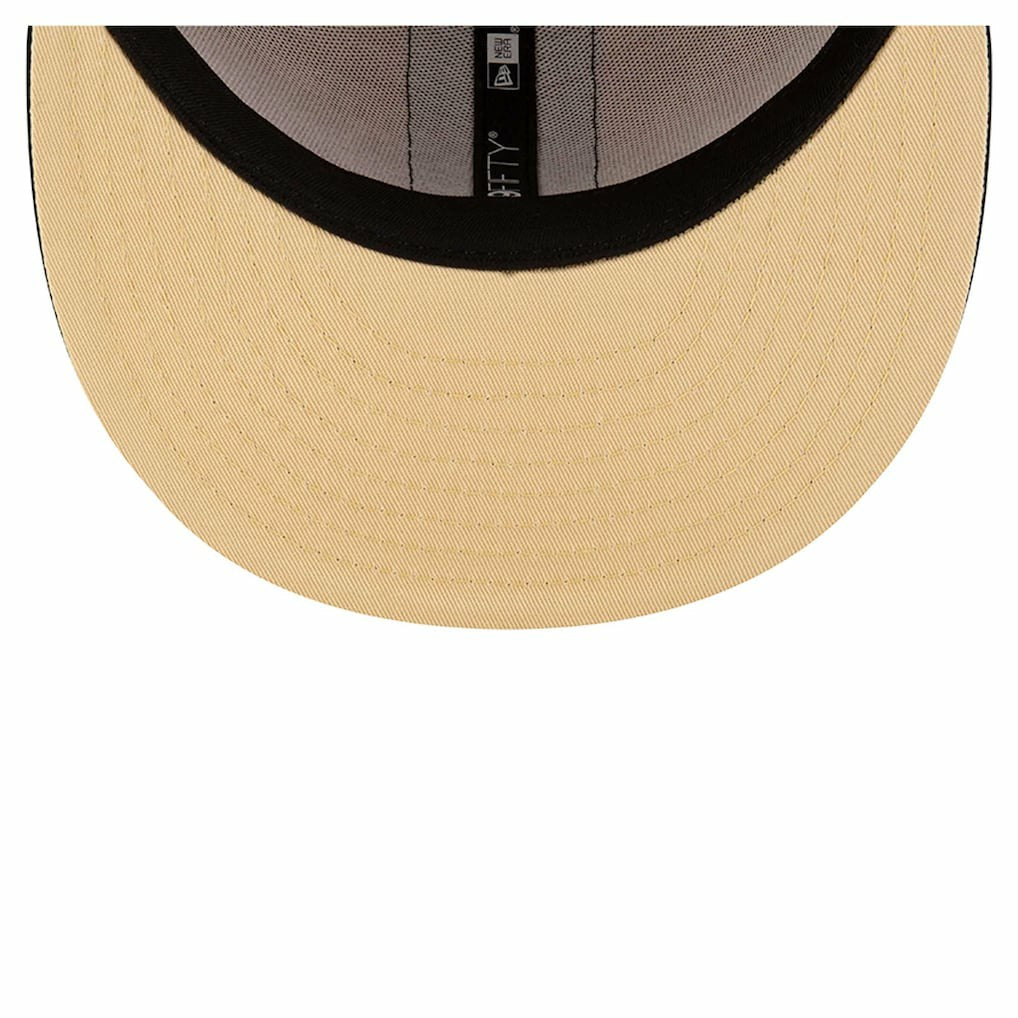 New Orleans Saints New Era Helmet 9FIFTY Snapback Hat Gold | NFL