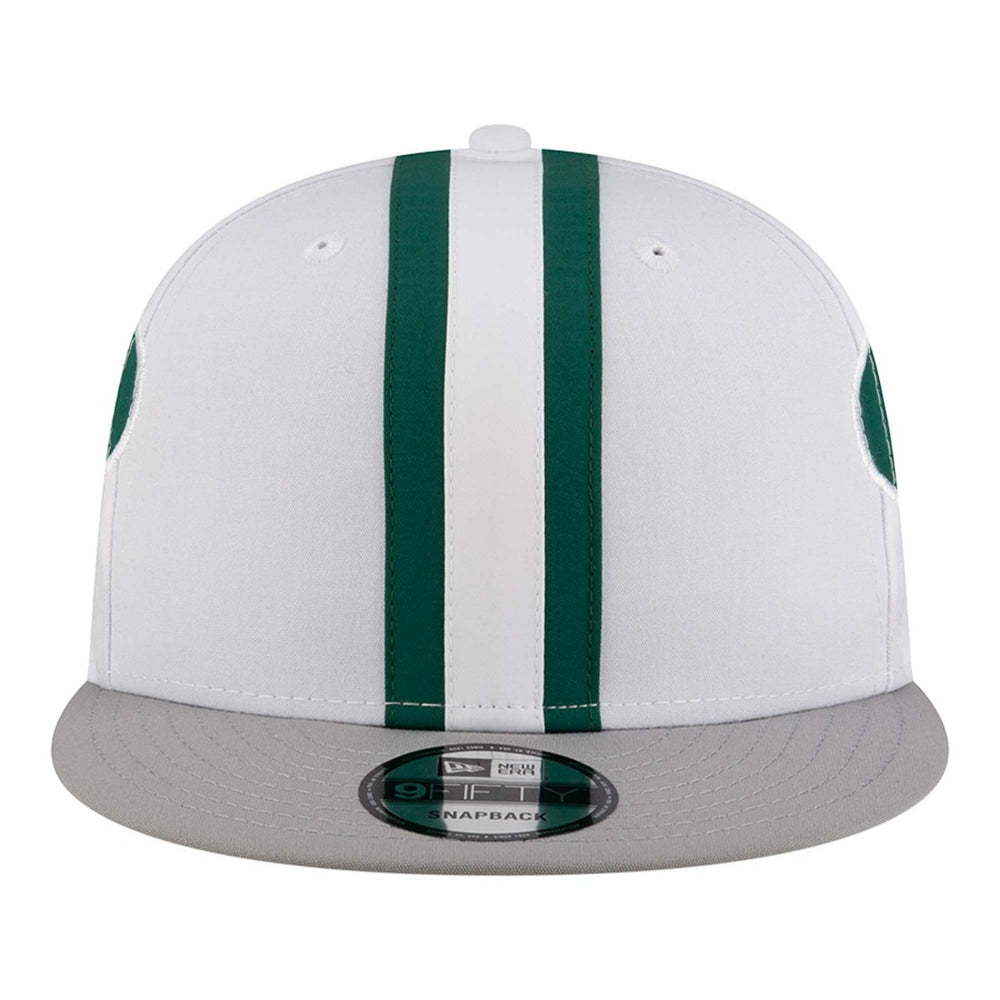 New York Jets New Era Throwback Helmet 9FIFTY Snapback Hat White | NFL