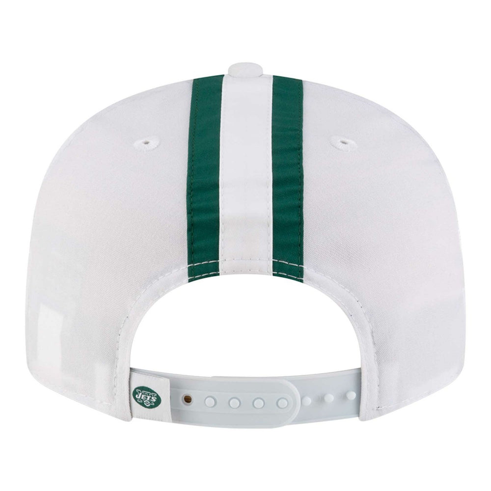 New York Jets New Era Throwback Helmet 9FIFTY Snapback Hat White | NFL