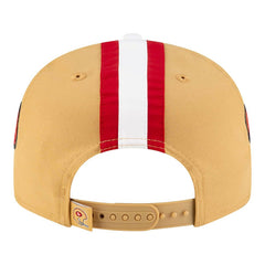 San Francisco 49ers New Era Throwback Helmet 9FIFTY Snapback Hat Gold | NFL