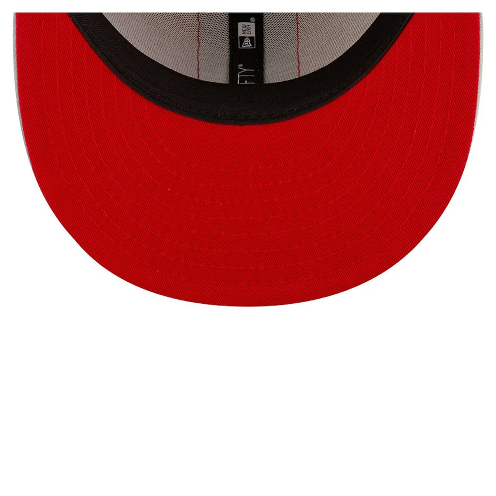 San Francisco 49ers New Era Throwback Helmet 9FIFTY Snapback Hat Gold | NFL