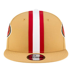 San Francisco 49ers New Era Helmet 9FIFTY Snapback Hat Gold | NFL