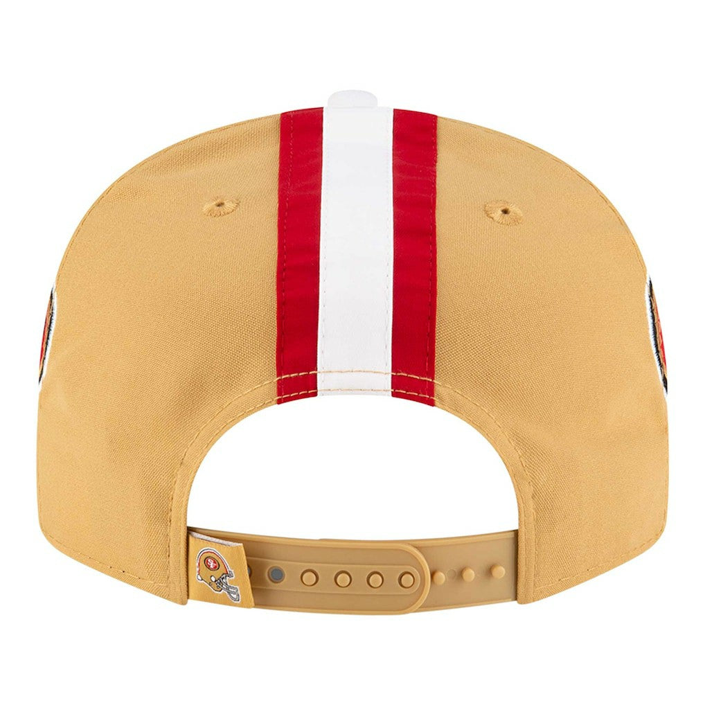 San Francisco 49ers New Era Helmet 9FIFTY Snapback Hat Gold | NFL