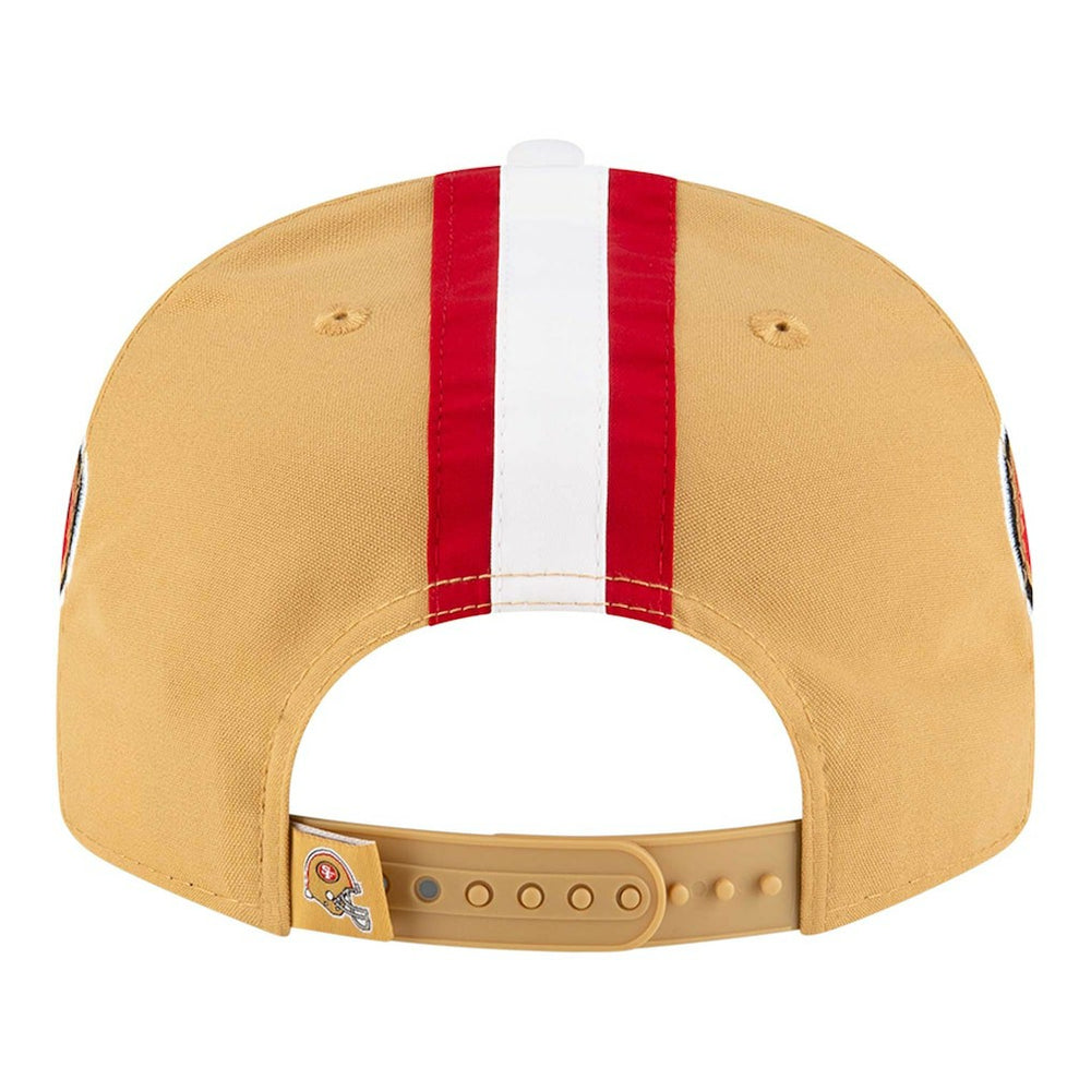 San Francisco 49ers New Era Helmet 9FIFTY Snapback Hat Gold | NFL