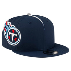 Tennessee Titans New Era Helmet 9FIFTY Snapback Hat Navy | NFL