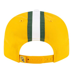 Green Bay Packers New Era Helmet 9FIFTY Snapback Hat Gold | NFL