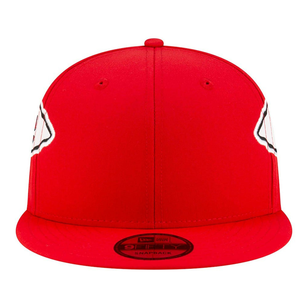 Kansas City Chiefs New Era Helmet 9FIFTY Snapback Hat Red | NFL