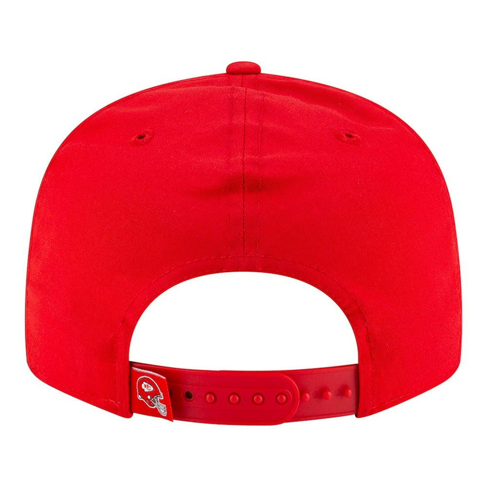Kansas City Chiefs New Era Helmet 9FIFTY Snapback Hat Red | NFL