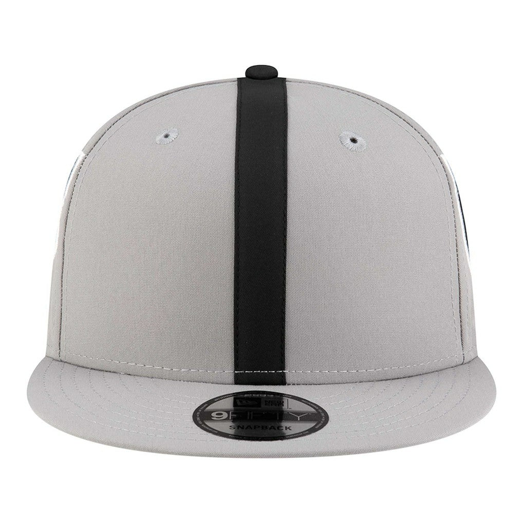 Las Vegas Raiders New Era Helmet 9FIFTY Snapback Hat Gray | NFL