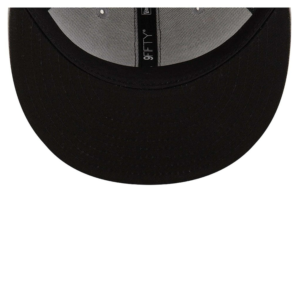 Las Vegas Raiders New Era Helmet 9FIFTY Snapback Hat Gray | NFL