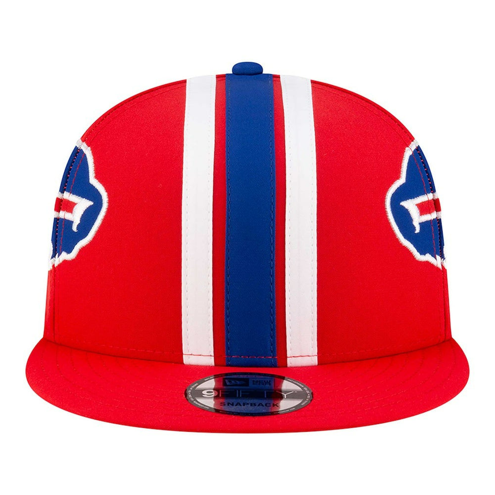 Buffalo Bills New Era Throwback Helmet 9FIFTY Snapback Hat Red | NFL