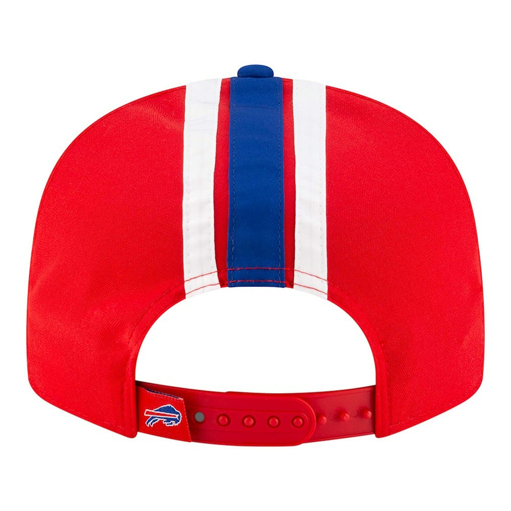 Buffalo Bills New Era Throwback Helmet 9FIFTY Snapback Hat Red | NFL