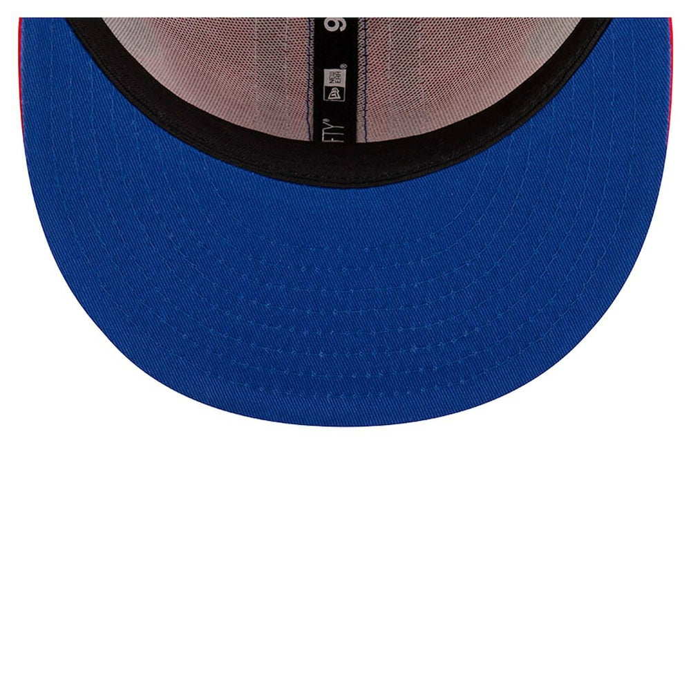 Buffalo Bills New Era Throwback Helmet 9FIFTY Snapback Hat Red | NFL