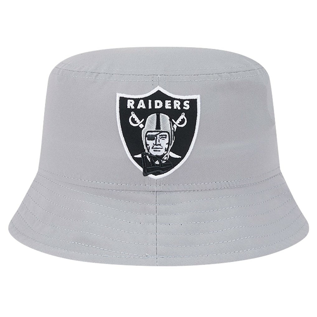 Las Vegas Raiders New Era Helmet Bucket Hat Gray | NFL