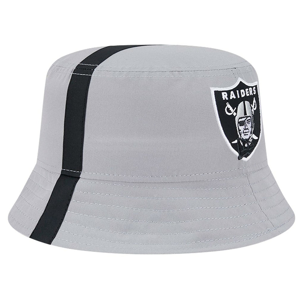 Las Vegas Raiders New Era Helmet Bucket Hat Gray | NFL